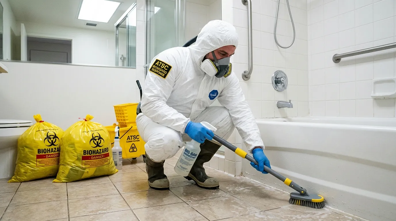 Decontamination equipment deployed for Blood Cleanup in Echelon